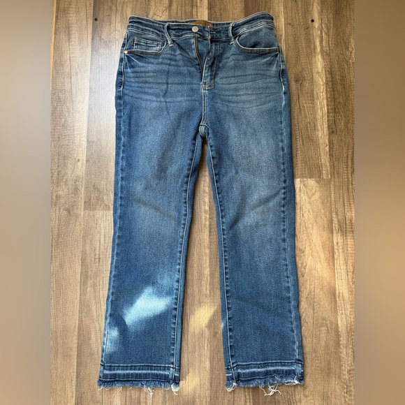 Judy Blue Denim - Judy Blue Straight Leg Denim Jeans kick flare size 29 EUC women’s